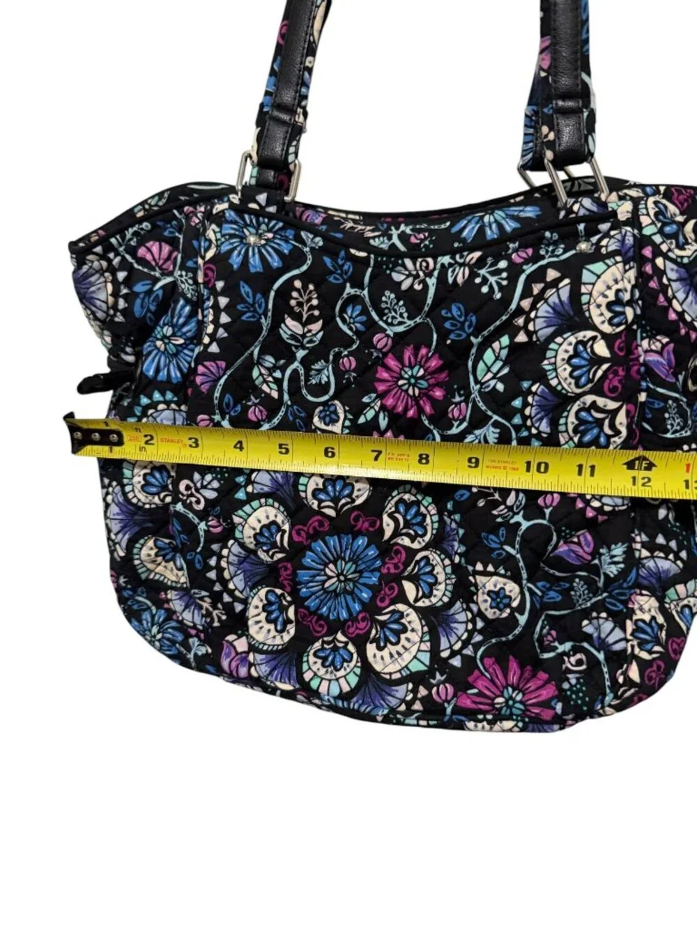 Vera Bradley Retired Bramble Glenna Satchel Shoulder Bag Purse - Picture 5 of 14